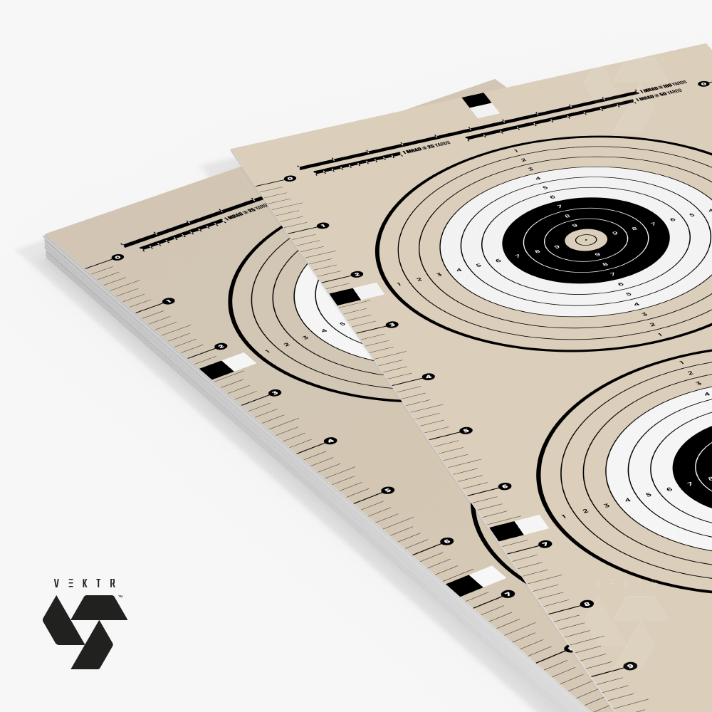 A1301S_2_VEKTR_4inch_bullseye_paper_shooting_target A1301S-VEKTR-paper-shooting-targets