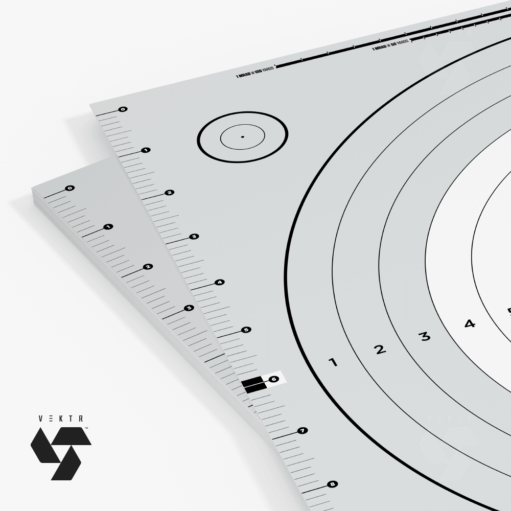 A3201G_2_VEKTR_11inch_bullseye_paper_shooting_target A3201G-VEKTR-paper-shooting-targets