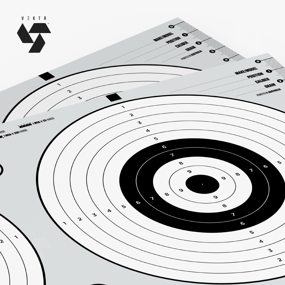 H5201G_3_VEKTR_6inch_bullseye_paper_shooting_target H5201G-VEKTR-paper-targets-for-shooting-practice